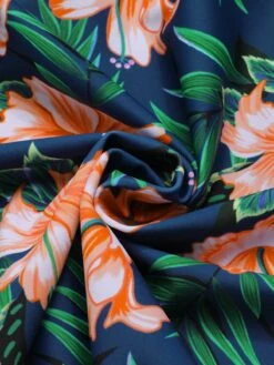 Green 1950s Spaghetti Strap Floral Swimsuit -Retro Pulse Shop SCXL000583 6 compressed