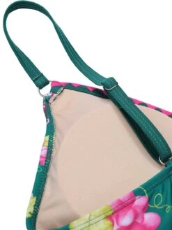 1950s Deep V Grape One-Piece Swimsuit -Retro Pulse Shop SCXL000619 4 compressed