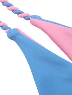 1950s Tie Back Backless Braided Bikini Set -Retro Pulse Shop SCXL000632 4