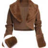 Brown 1950s Retro Fur Collar Bolero Jacket -Retro Pulse Shop SVC021320 84e4fa13 26f8 488d b2de c34df0e0c159