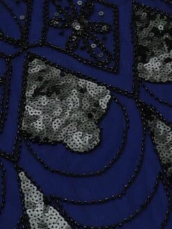 1920s Sequined Maxi Flapper Dress -Retro Pulse Shop SVH034483 WR 6