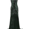 [US Warehouse] Green 1920s Sequin Maxi Flapper Dress -Retro Pulse Shop SVV031525 DG 1 ffe87868 e786 4ca6 95d9 89eaf1be5284