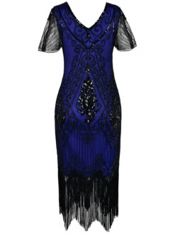 1920s Sequin Art Deco Flapper Dress -Retro Pulse Shop SVV032064 BL 3 26dba82e 2743 460d 9b80 db019949a5e2
