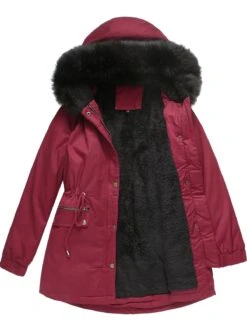 1950s Solid Zipper Fur Trimmed Coat -Retro Pulse Shop WR3 71877294 58c8 41dc b9a0 a20d761a5ad7