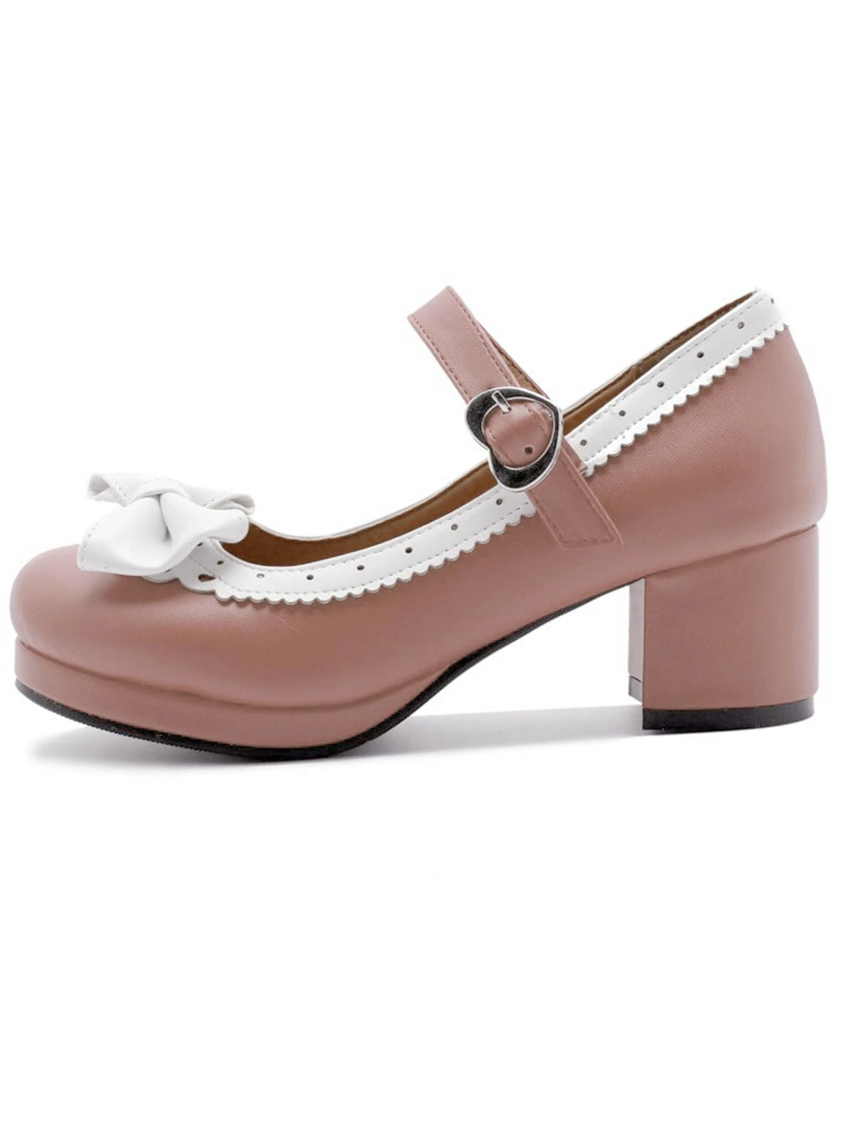 Retro Bow Non-slip High Heel Shoes 19 Retro Bow Non-slip High Heel Shoes - Image 17