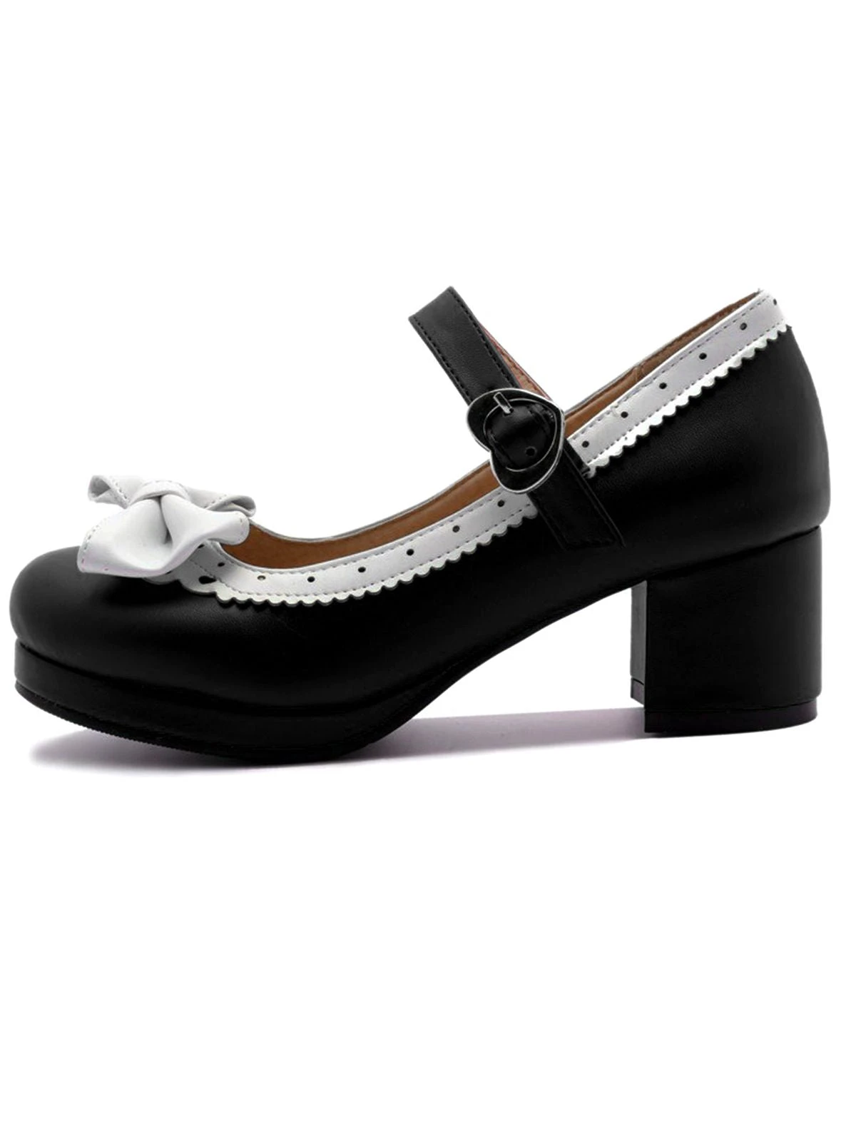 Retro Bow Non-slip High Heel Shoes 14 Retro Bow Non-slip High Heel Shoes - Image 12